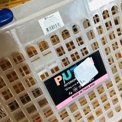 お買い物かご🧺 収納BOXとしても✨青色バージョンの画像