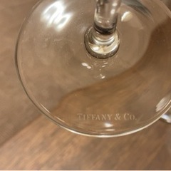 ティファニー　ペア　ワイングラス　Tiffany＆Co.の画像