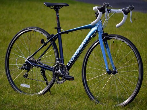 アルミフレームロードバイク 2×8段変速 身長145cm～ Alloy-frame road