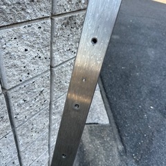 折りたたみカヤックや軽量カヤックの収納に使ってました支柱とバーのセット！　軽量カヤックの収納に最適！の画像