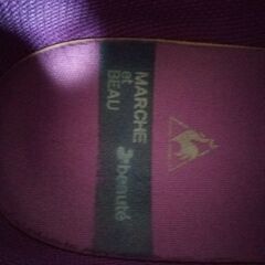 レディース　beaute　シューズ　スニーカー　靴　２４ｃｍの画像