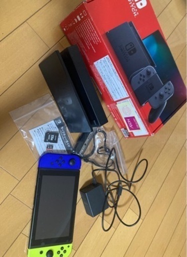取引中(ゲームソフト付)ニンテンドースイッチ