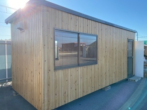 決まりました！中古ユニットハウス　4坪　約8畳　美品