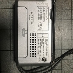 パナソニック　小さなラジオRF-P155の画像