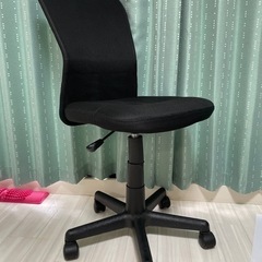 IKEA ミッケ　黒の椅子おつけしますの画像