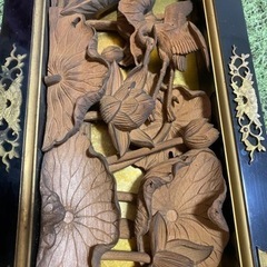 彫刻　骨董品　木彫り　最終値下げの画像