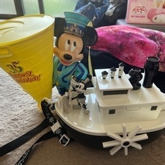 限定デザイン ウィリー蒸気機関車ミッキー 35周年ミッキーポップ...