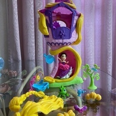 ラプンツェルの塔の上のサロン ディズニー プリンセス リトルキングダム   ブランド: タカラトミー(TAKARA TOMY)の画像