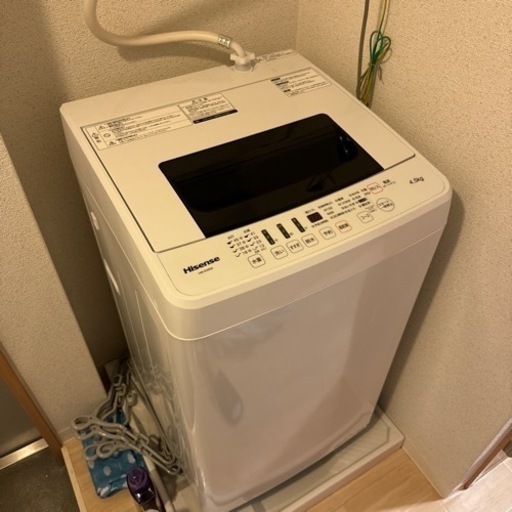 2018年製 Hisense 洗濯機