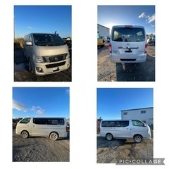 平成25年式 NV350キャラバン ４WD プレミアムGX 5人乗り リアクーラー・ヒーターETC ナビ TVバックカメラ ､プッシュスタータ−､スマートキ−車検令和6年1月の画像