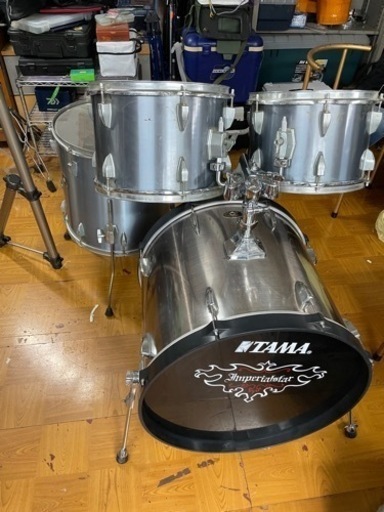 TAMA ドラムセット　バス、タム、フロア