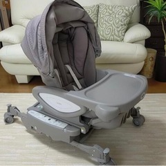 ハイローチェア　ハイローベッド&チェア　アップリカ　ユラリズム　オート　プレミアムの画像