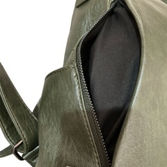 MEISBAG ミラノ リュック バックパック オリーヴグリーン 新品4980円の画像
