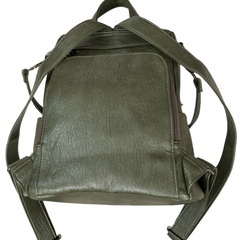 MEISBAG ミラノ リュック バックパック オリーヴグリーン 新品4980円の画像