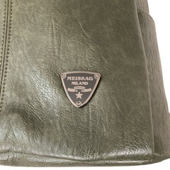 MEISBAG ミラノ リュック バックパック オリーヴグリーン 新品4980円の画像