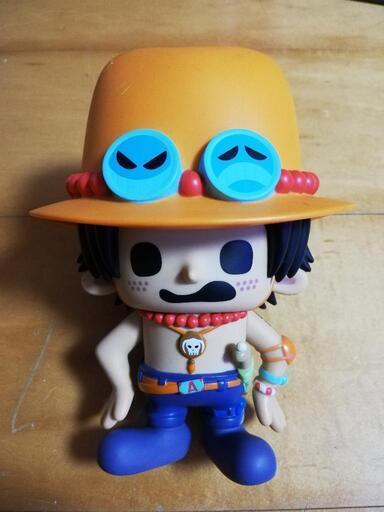 ONE PIECE　エースソフビ人形