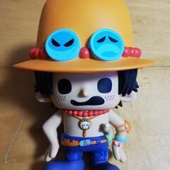 ONE PIECE　エースソフビ人形