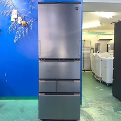 ⭐️SHARP⭐️冷凍冷蔵庫2021年457L左右開き自動製氷 美品大阪市