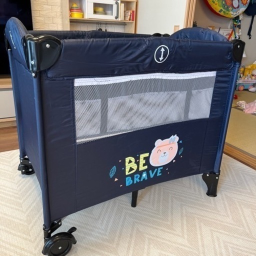 【取引決定しました】☆美品☆ベビーベッド 折りたたみ式 プレイヤード ベビーサークル