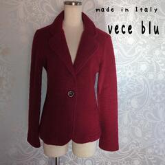 イタリア発  vece blu バージンウール ジャケット