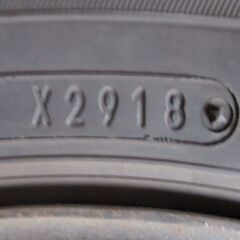 ホイール付　スタッドレス　４本セット　１４５/８０ー１３の画像