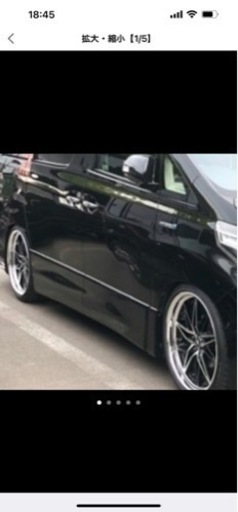 美品　work シュヴァートSG-1 21㌅アルファード、ヴェルファイア