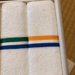 フェイスタオル2個の画像