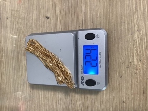 K18 喜平ネックレス 8面カットトリプル 22g 55cm