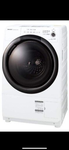 ドラム式洗濯機　 SHARP ES-S7F-WR 2021年製