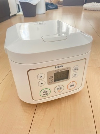 状態◎ Haier炊飯器 3号炊き