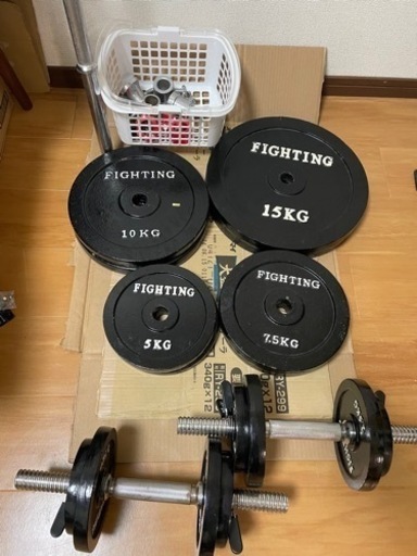 100kgバーベルプレート　ファインディングロード