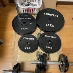 100kgバーベルプレート　ファインディングロード