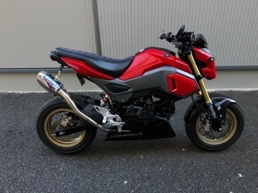 グロム GROM jc75 後期 ボアアップ 143cc