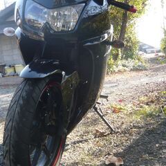 カワサキニンジャ２50R　黒　程度良好!の画像