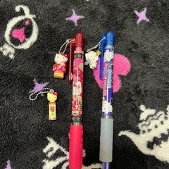 キティ　シャープペン　キーホルダー