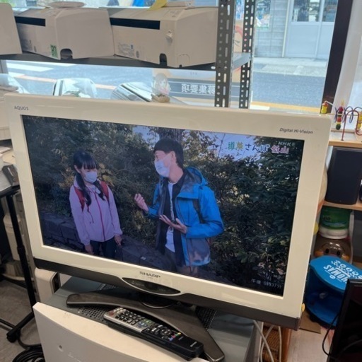 【テレビ】SHARP26型☆希少ホワイト♪お安くご提供！