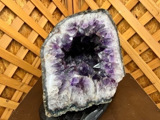 【愛品館江戸川店】アメジストドーム 置物 オブジェ ID：112-047353-007