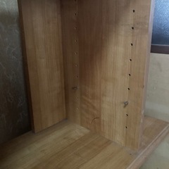 木製キャビネットの画像