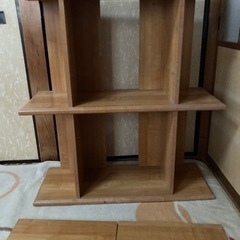 木製キャビネットの画像