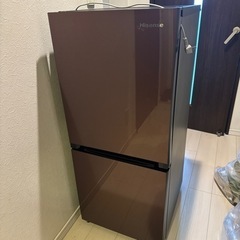 Hisense 冷蔵庫 茶色