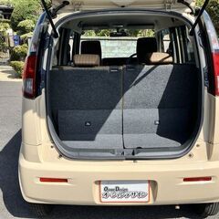 【車検2年付】【日産 モコ 660X】プッシュスタート スマートキー ベンチシート CD ラジオ ミラーウインカー AUTOエアコン ETC付き 上品なベージュ《関西 大阪 交野》の画像