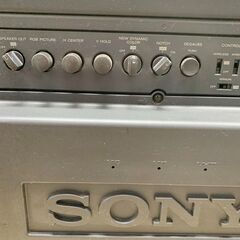 23C221_ジA SONY ソニー トリニトロン カラーモニター KX-21HV1 ブラウン管 モニター 業務用 ジャンク品の画像