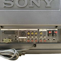 23C221_ジA SONY ソニー トリニトロン カラーモニター KX-21HV1 ブラウン管 モニター 業務用 ジャンク品の画像