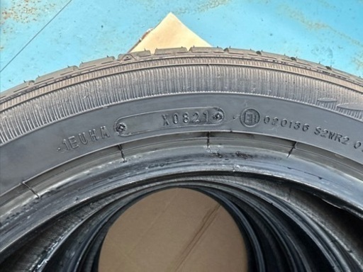 ダンロップ　ENASAVE EC300＋　165/60R15 77H 2021年8週製造　溝あり