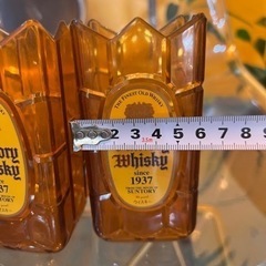 【サントリーウイスキー角瓶ペン立て 非売品】の画像