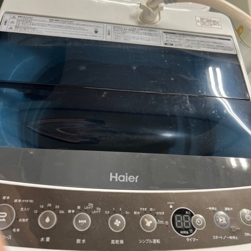 W10 ✨️ 最終値引きセール ✨️洗濯機 Haier JW-C45A 4.5kg  中古