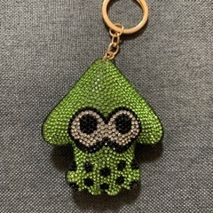 スプラトゥーン　キラキラ　キーホルダー