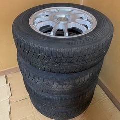 冬タイヤ　BRIDGESTONE 165/70R 14  4本 の画像