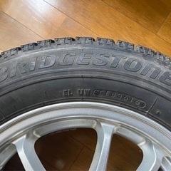 冬タイヤ　BRIDGESTONE 165/70R 14  4本 の画像