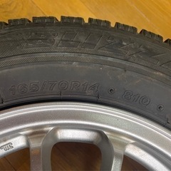 冬タイヤ　BRIDGESTONE 165/70R 14  4本 の画像